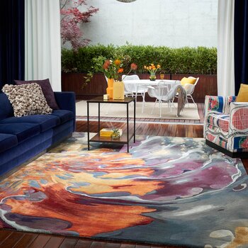 Prismatic Fiery Sensation Rug in 3 Sizes
