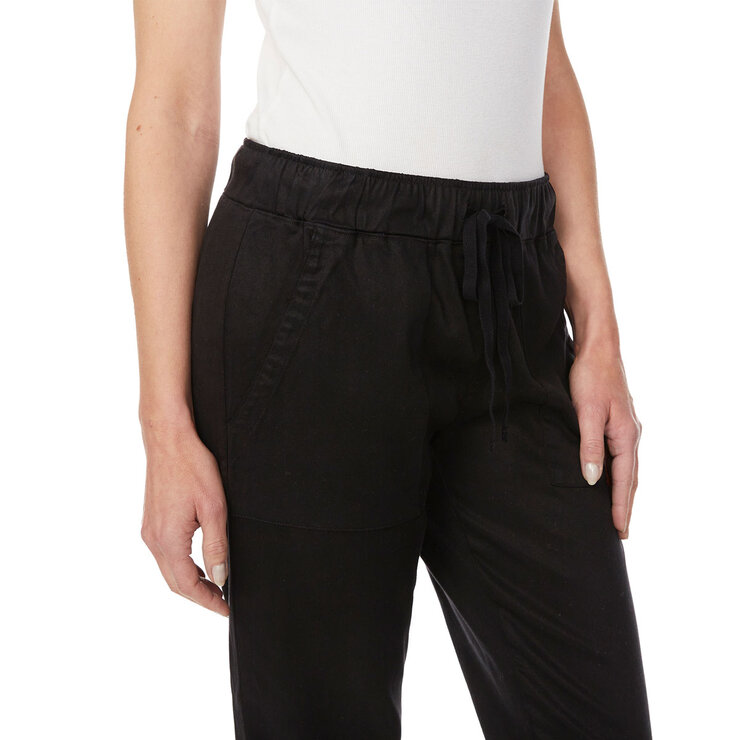 Buffalo Ladies Cargo Tencel Pant in Black