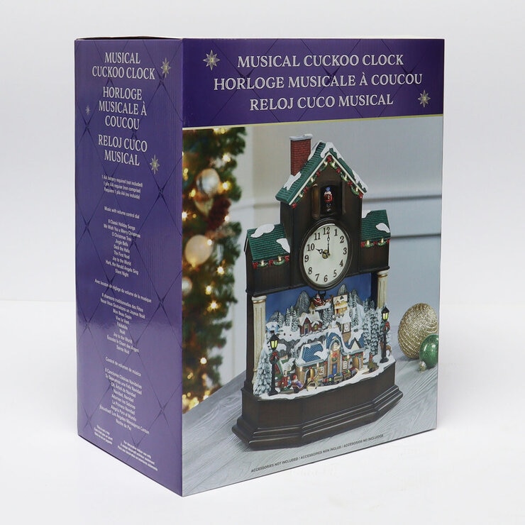 Musical Holiday Cuckoo Clock on Costco.co.uk