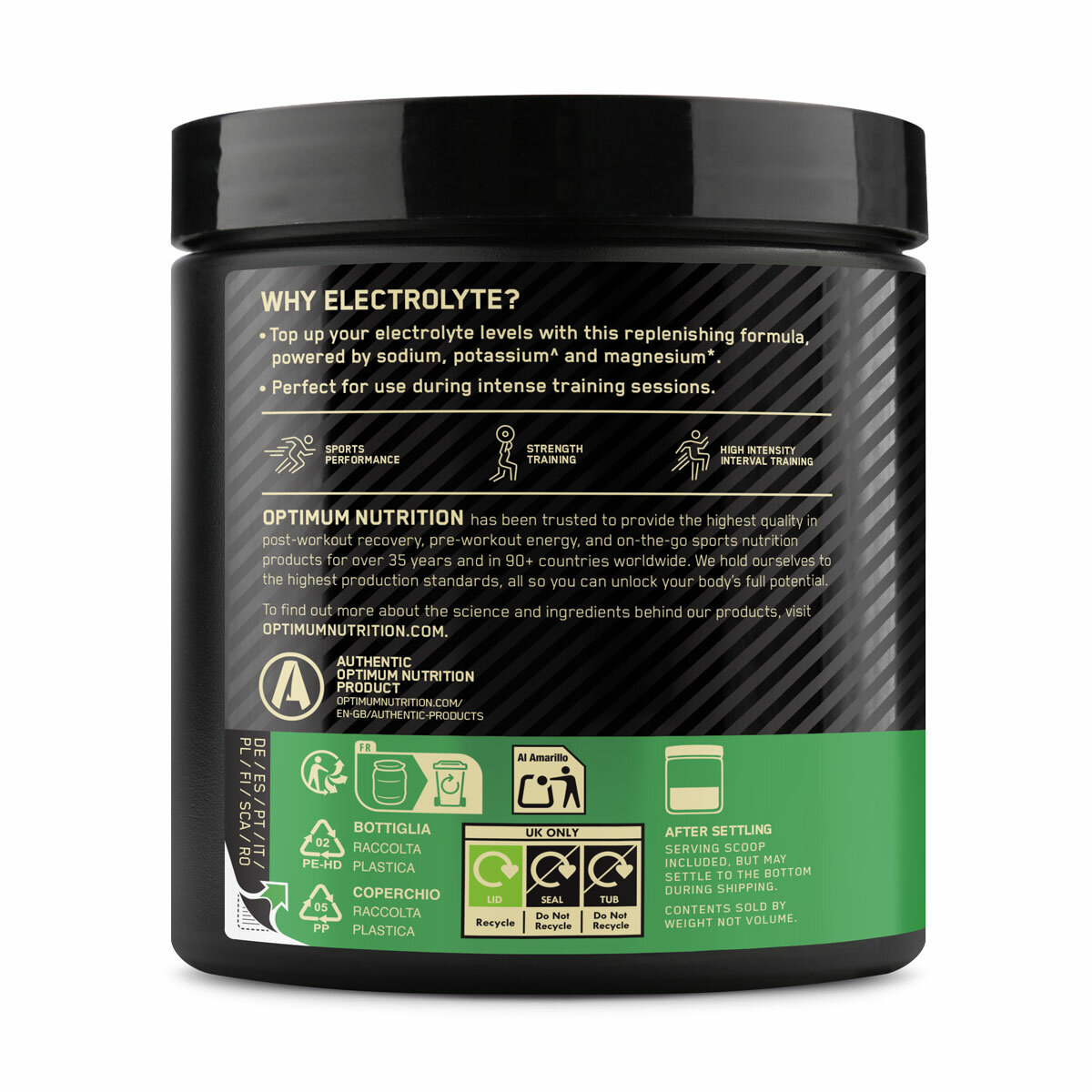 Optimum Nutrition Electrolyte Powder Forest Berries, 2 x 264g