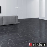 Faus Black Marble Effect 8mm AC6 Laminate Flooring Planks - 2.10m² Per Pack