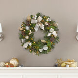Buy 32" Decorative Wreath Lifestyle Image at Costco.co.uk