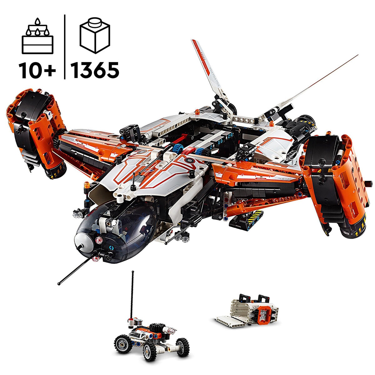 LEGO Technic VTOL Heavy Cargo Spaceship LT81 - Model 42181 (10+ Years)