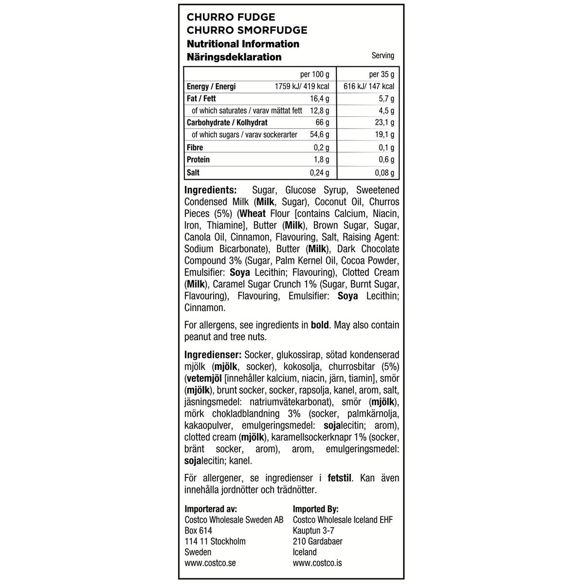 Nutritional Information