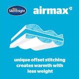 Silentnight Airmax 10.5 Tog Duvet & Pillow Pair Bundle in 3 Sizes