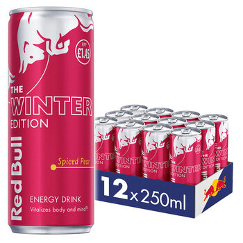 Red Bull Winter Edition PMP £1.45, 12 x 250ml
