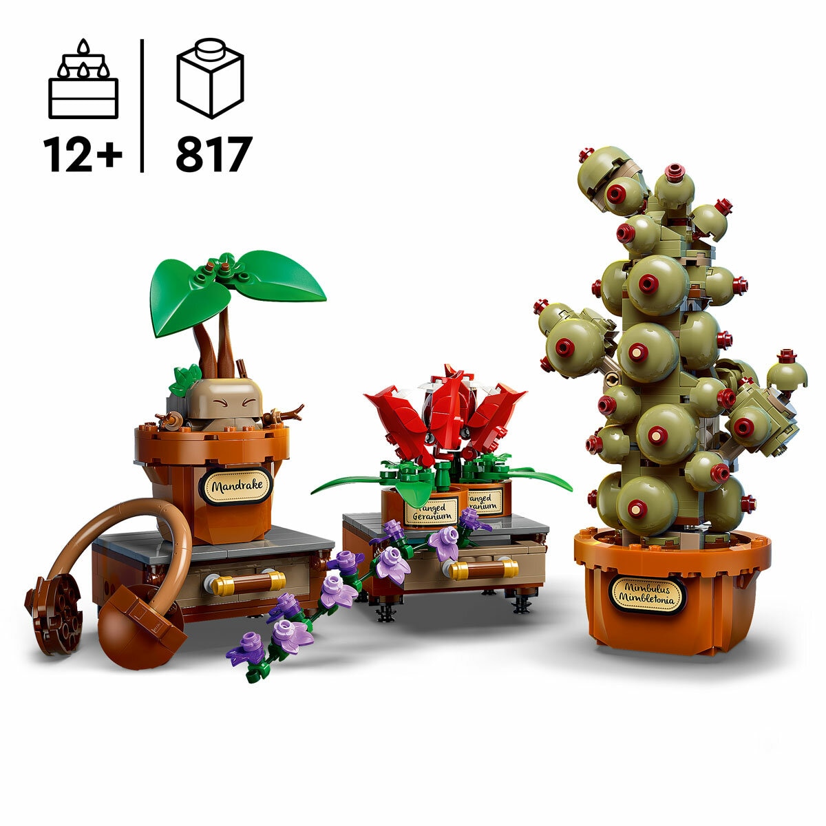 LEGO Harry Potter Hogwarts Herbology Plants - Model 76474 (12+ Years) LEGO Harry Potter Hogwarts Herbology Plants - Model 76474 (12+ Years)
