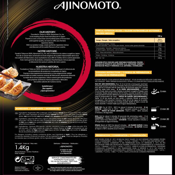 Nutritional Information