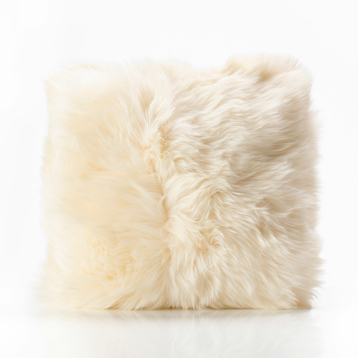 Bowron Long Wool Sheepskin Double Sided Cushion, 35 x 35cm Bowron Long Wool Sheepskin Double Sided Cushion, 35 x 35cm