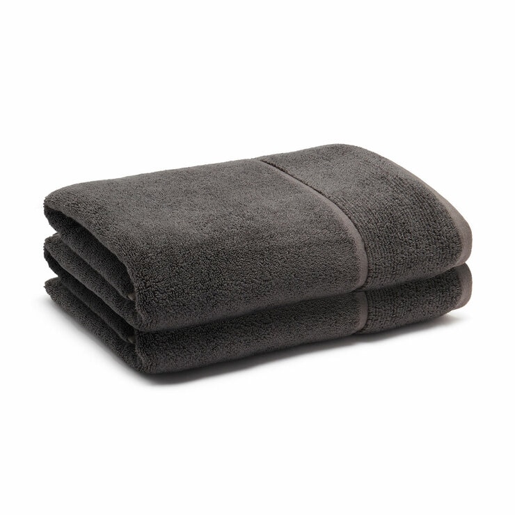 Panda Bamboo & Cotton Bath Towels, 2 Pack, in 3 Colours Panda Bamboo & Cotton Bath Towels, 2 Pack, in 3 Colours