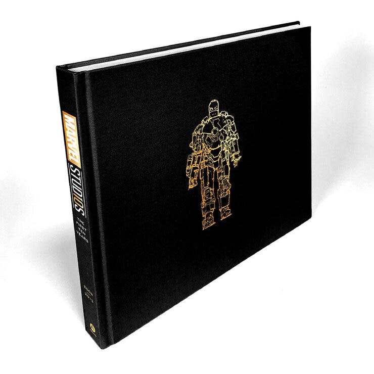 Lifestyle image of the story of marvel studios book