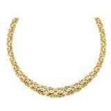 18ct Yellow Gold Bizantina Necklace