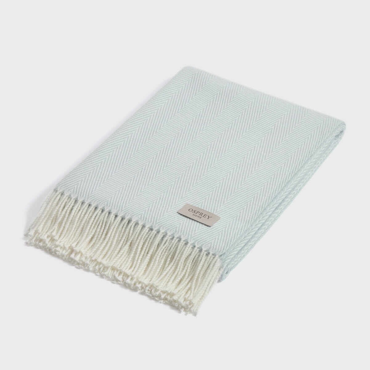 Osprey Herringbone Throw