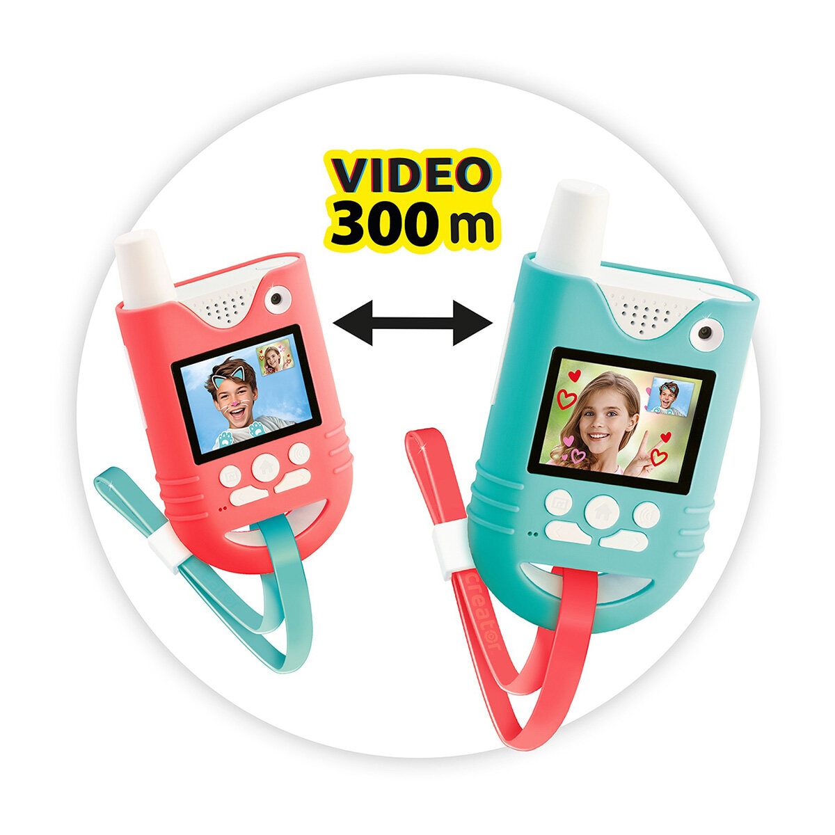 Com_Creator Video Walkie Talkies 2 Pack (5+ Years) Com_Creator Video Walkie Talkies 2 Pack (5+ Years)