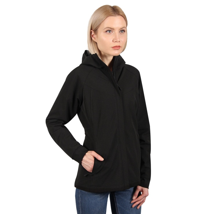 Kirkland Signature Women's Softshell Jacket in Black Costco UK