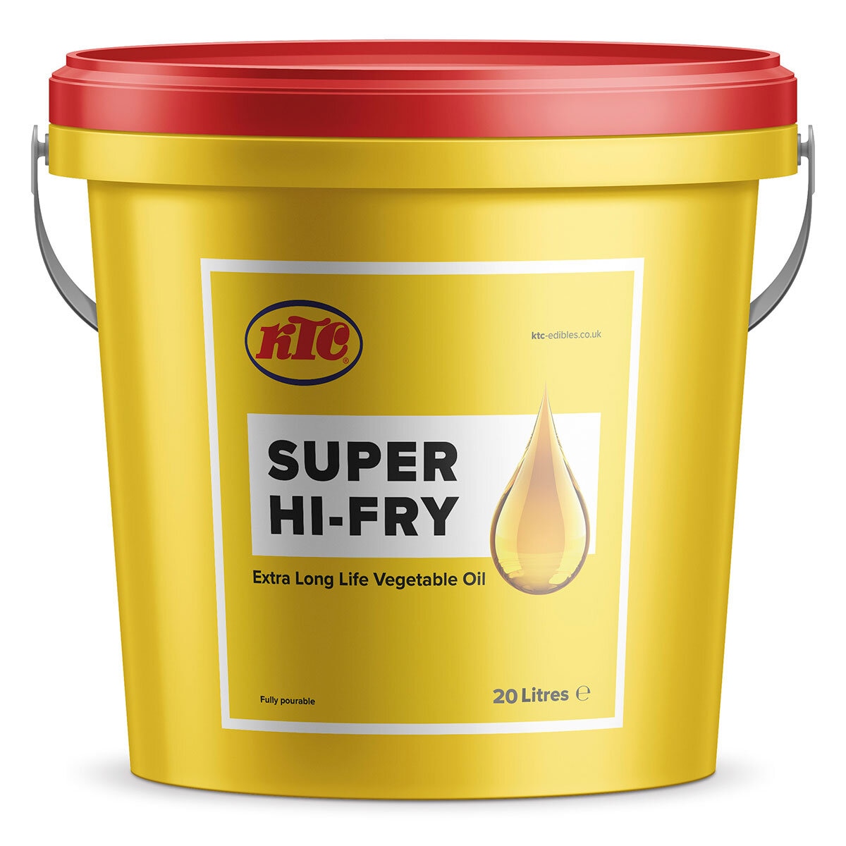 KTC Super Hi-Fry Extra Long Life Vegetable Oil, 20L