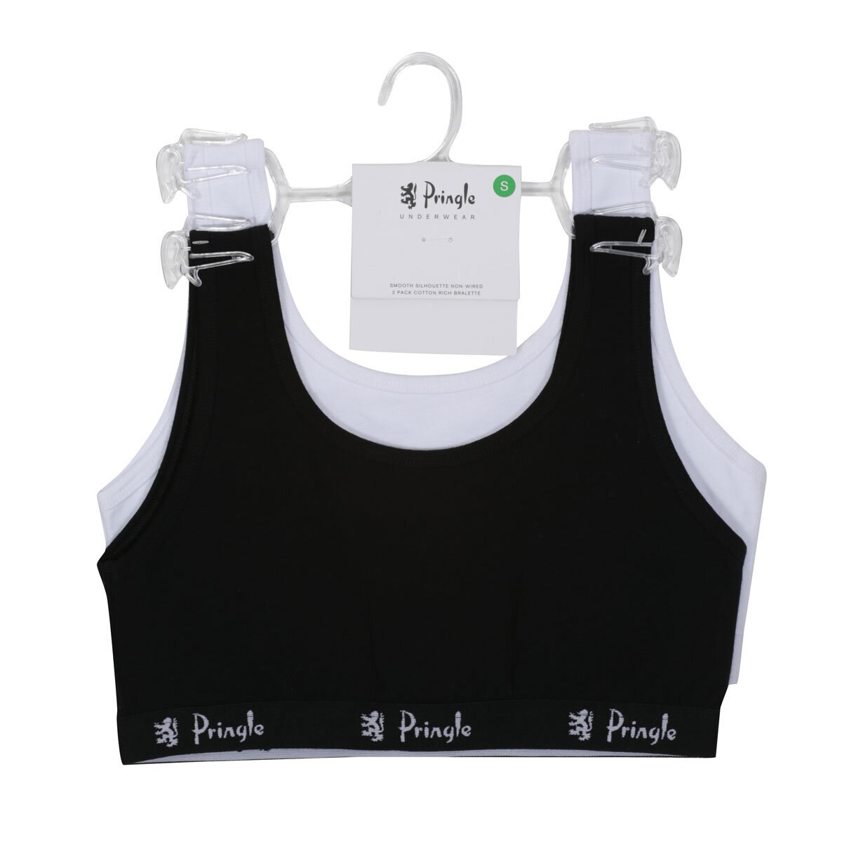 Pringle Ladies Bralette, 2 x 2 Pack