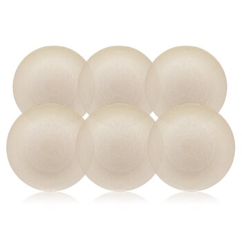 Luigi Bormioli Glass Glitter Charger Plate 6 Pack Assortment