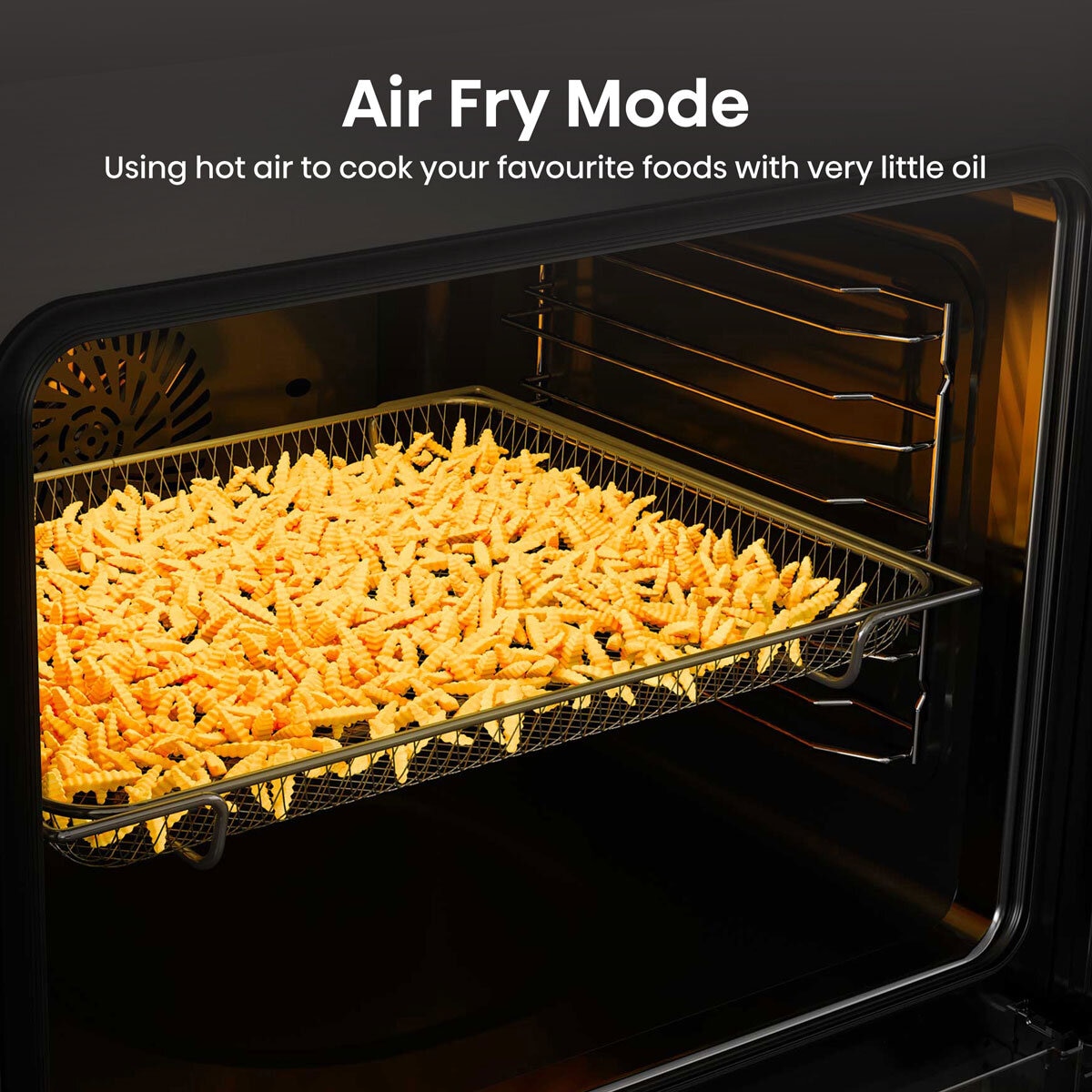 Hisense Hi6 BID914221CDBG Electric Built-in Double Oven, A Rated in Black