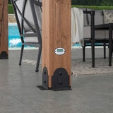 Backyard Discovery Norwood 16ft x 12ft (4.8 x 3.7m) Wooden Gazebo