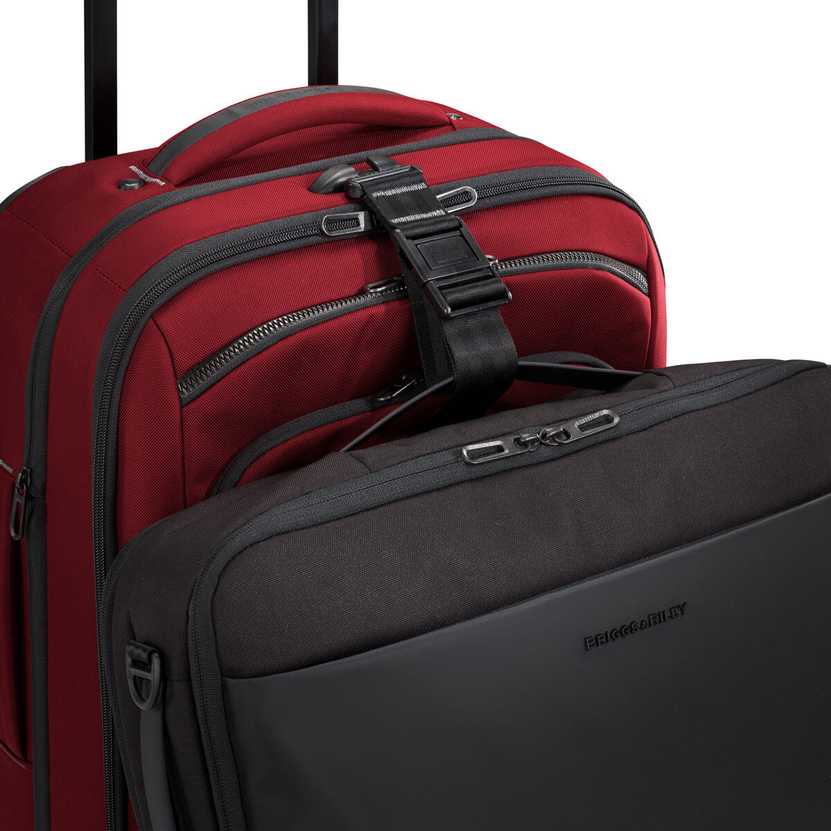 Briggs & Riley ZDX Small Expandable Spinner In Brick