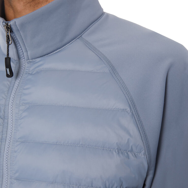 32 Degrees Men's Mixed Media Jacket in Cool Grey, Extra Extra Large 32 Degrees Men's Mixed Media Jacket in Cool Grey, Extra Extra Large