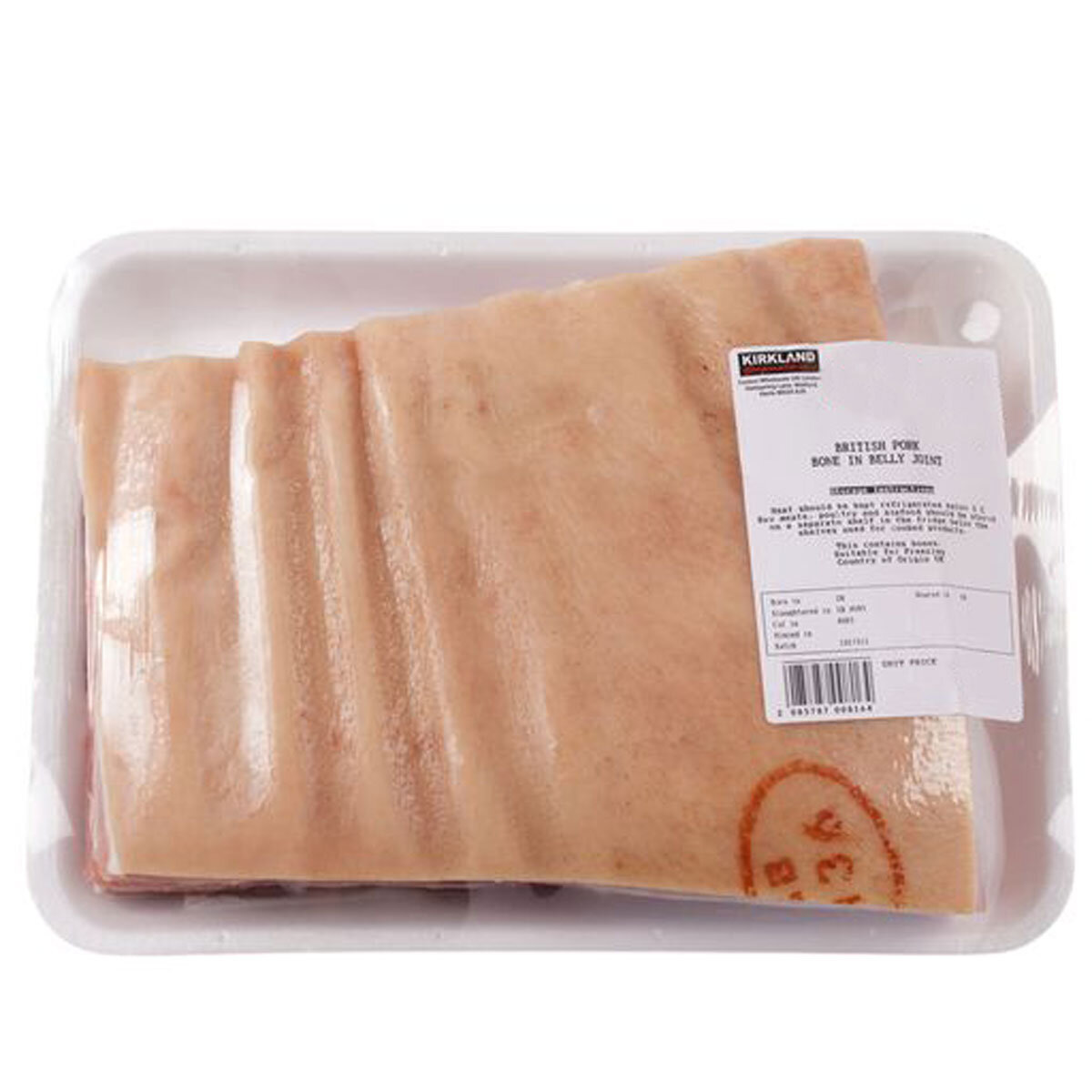 Kirkland Signature Pork Belly Joint