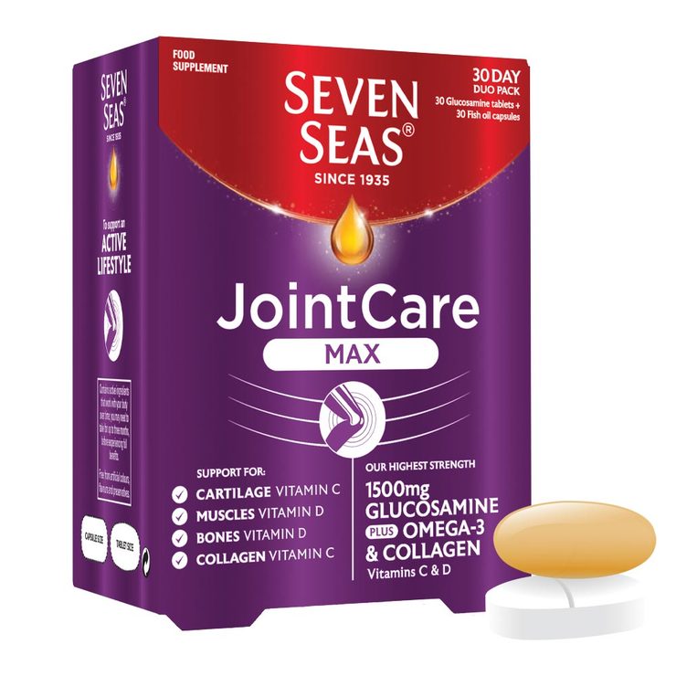Seven Seas Joint Care Max, 2 x 60ct (2 Months Supply) Costco UK