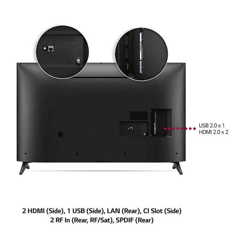 LG 50UP75006LF 50 Inch 4K Ultra HD Smart TV Costco UK