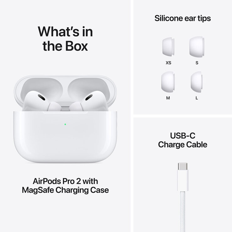 Buy Apple AirPods Pro (2nd generation) with Magsafe Case (USB-C), MTJV3ZM/A at costco.co.uk