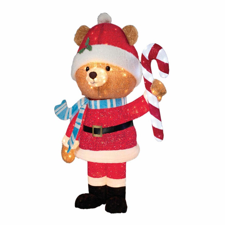 7 ft (86inch) Pop Up Santa Bear 7 ft (86inch) Pop Up Santa Bear