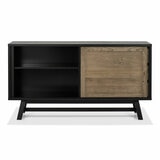 Bentley Designs Camden Weathered Oak & Peppercorn Wide Sideboard Bentley Designs Camden Weathered Oak & Peppercorn Wide Sideboard
