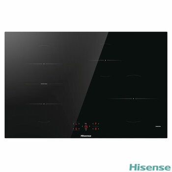 Hisense Hi6 HI8421BSC 80cm Induction Hob with Bridge Zone, in Black