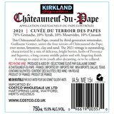 Kirkland Signature Chateauneuf-du-Pape 2022, 75cl 