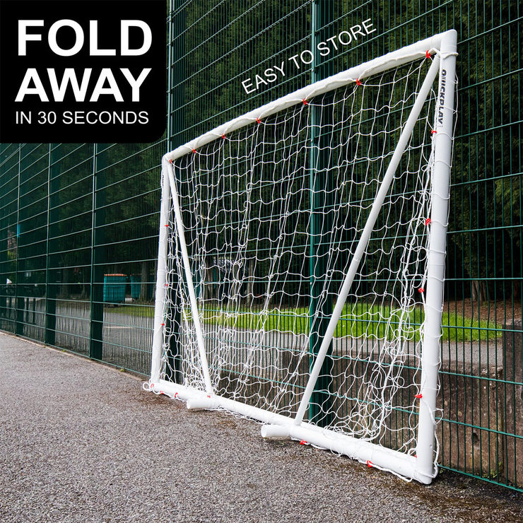 QUICKPLAY QFold 16 x 7ft (488 x 213cm) Folding Football Goal Costco UK