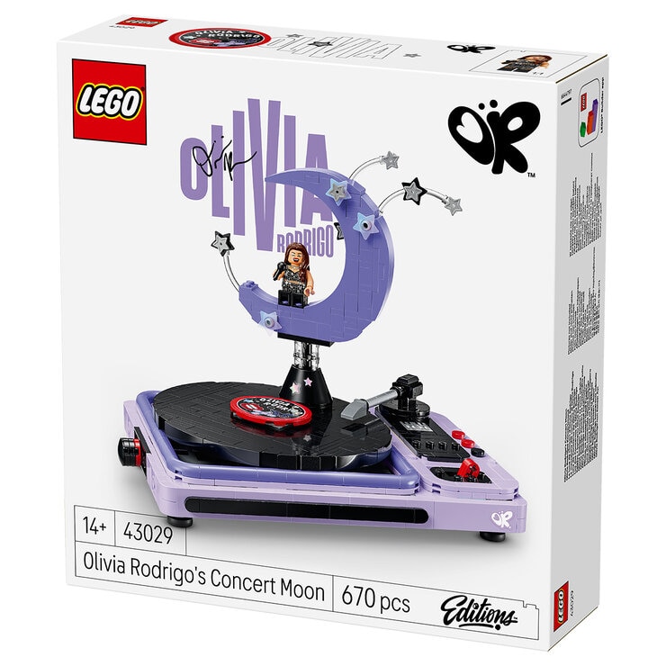 LEGO Editions Music Olivia Rodrigo - Vinyl Player - Model 43029 (14+ Years) LEGO Editions Music Olivia Rodrigo - Vinyl Player - Model 43029 (14+ Years)