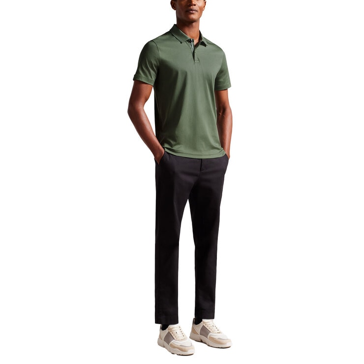 Ted Baker Men's Polo Shirt in Khaki