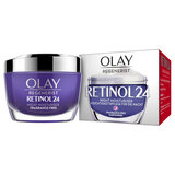 Olay Regenerist Retinol 24 Night Moisturiser Cream, 2 x 50ml