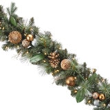 Buy 9ft LED Garland Gold Overview Image at Costco.co.uk
