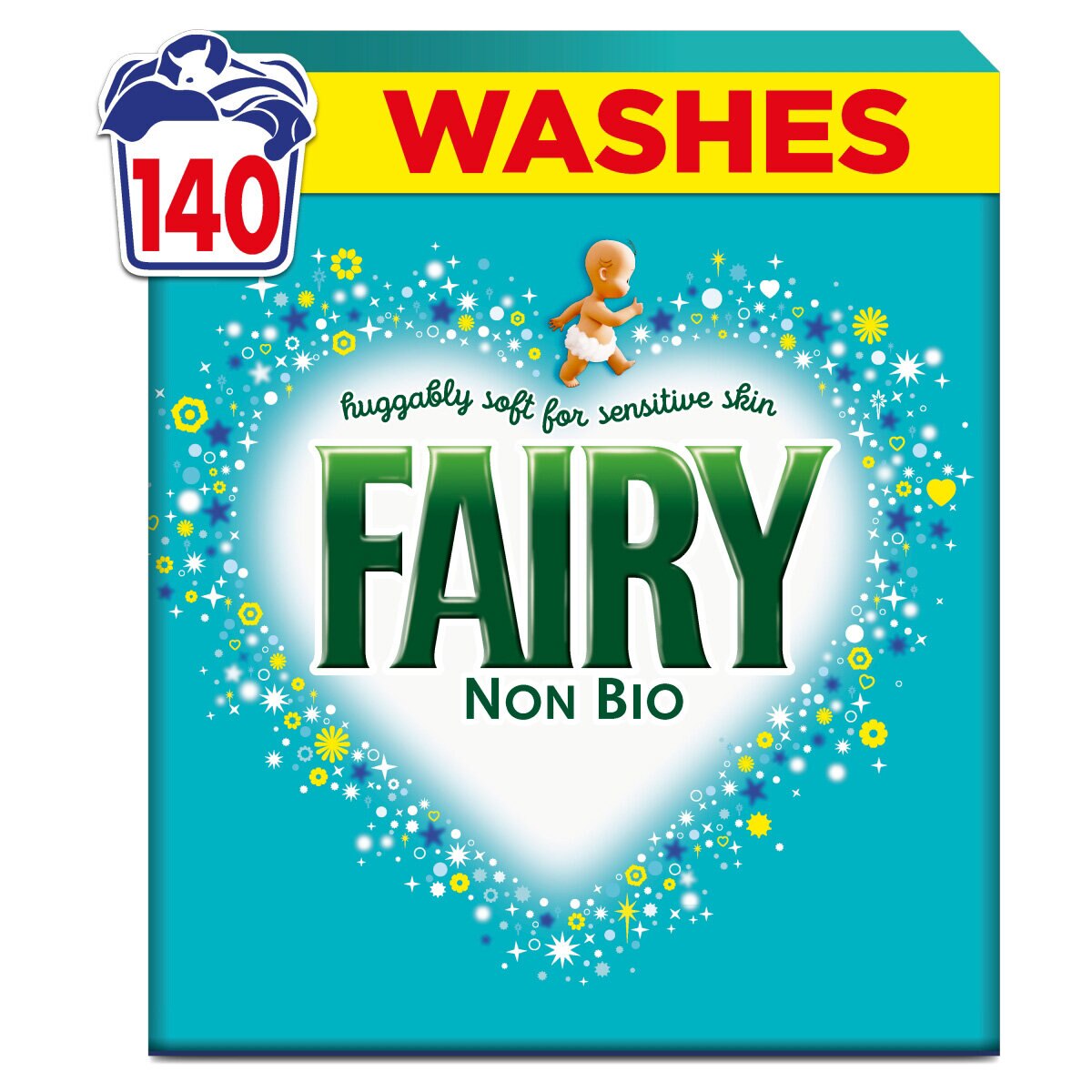 Fairy Non Bio Powder, 140 Wash