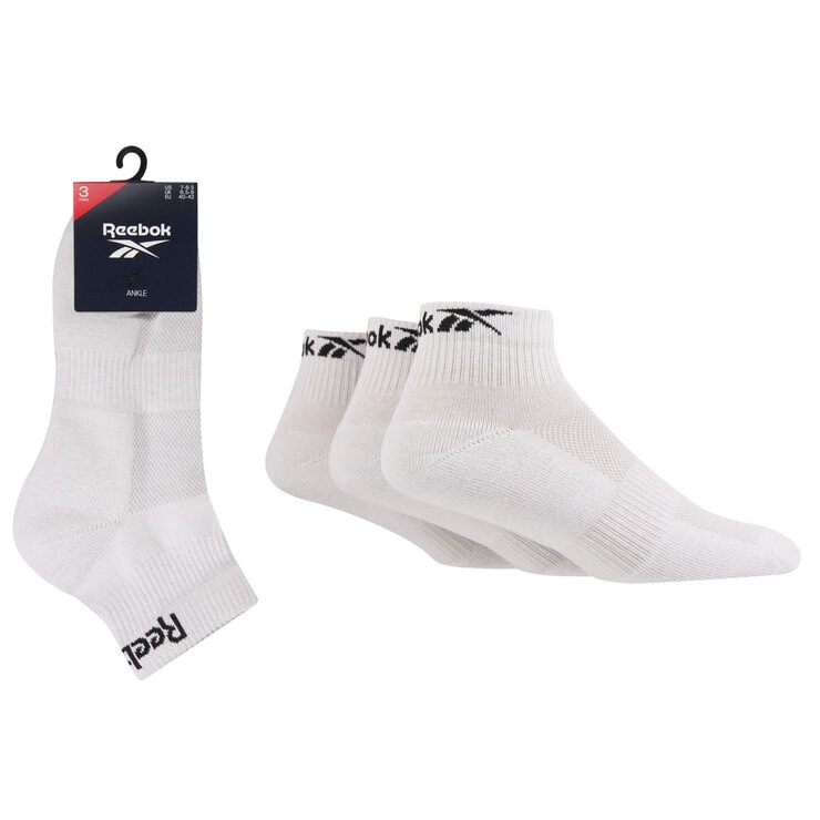 Reebok Unisex Sports Essentials Ankle Sock 6 Pack Reebok Unisex Sports Essentials Ankle Sock 6 Pack