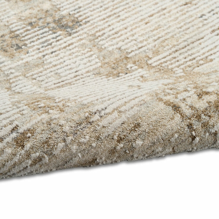 Calvin Klein Summit Natural Grey Rug, in 3 Sizes