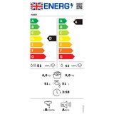 Haier I-Pro Series 5 HWD90-B14959U1, 9/6kg Washer Dryer, D Rated in White