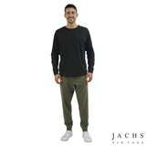 Jachs 2 Piece Lounge Set in Black, Extra Large