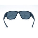 Ray-Ban Matte Black Sunglasses with Blue Lenses RB 4300 601SR5