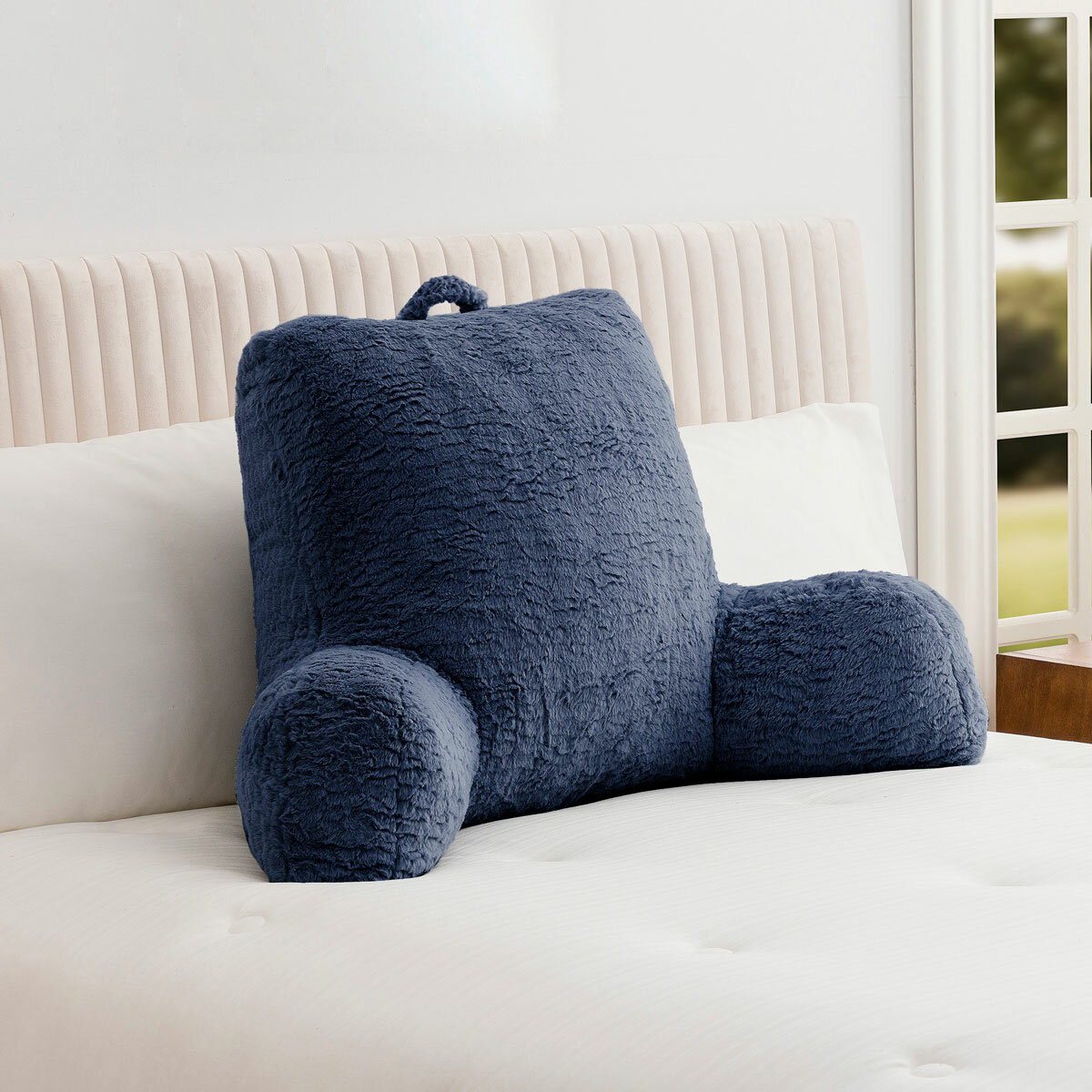 Memory Foam Backrest Reading Pillow, in 3 Colours