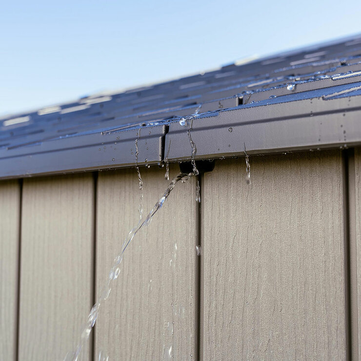 Lifetime 7ft 1" x 14ft (2.16 x 4.27m) Storage Shed - Model 60475