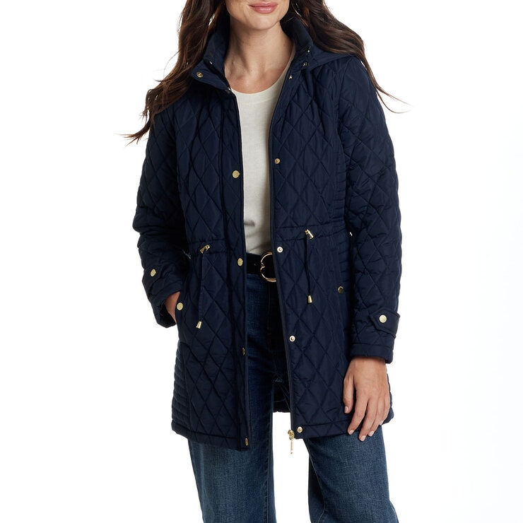 Weatherproof Women's Quilted Jacket in Navy