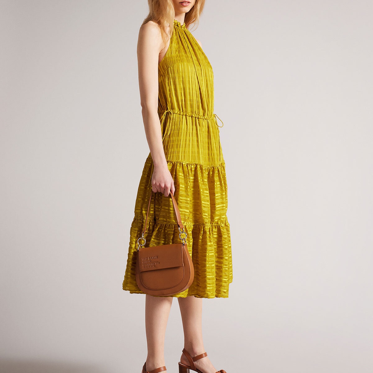 Ted Baker Darcell Crossbody Satchel in Brown