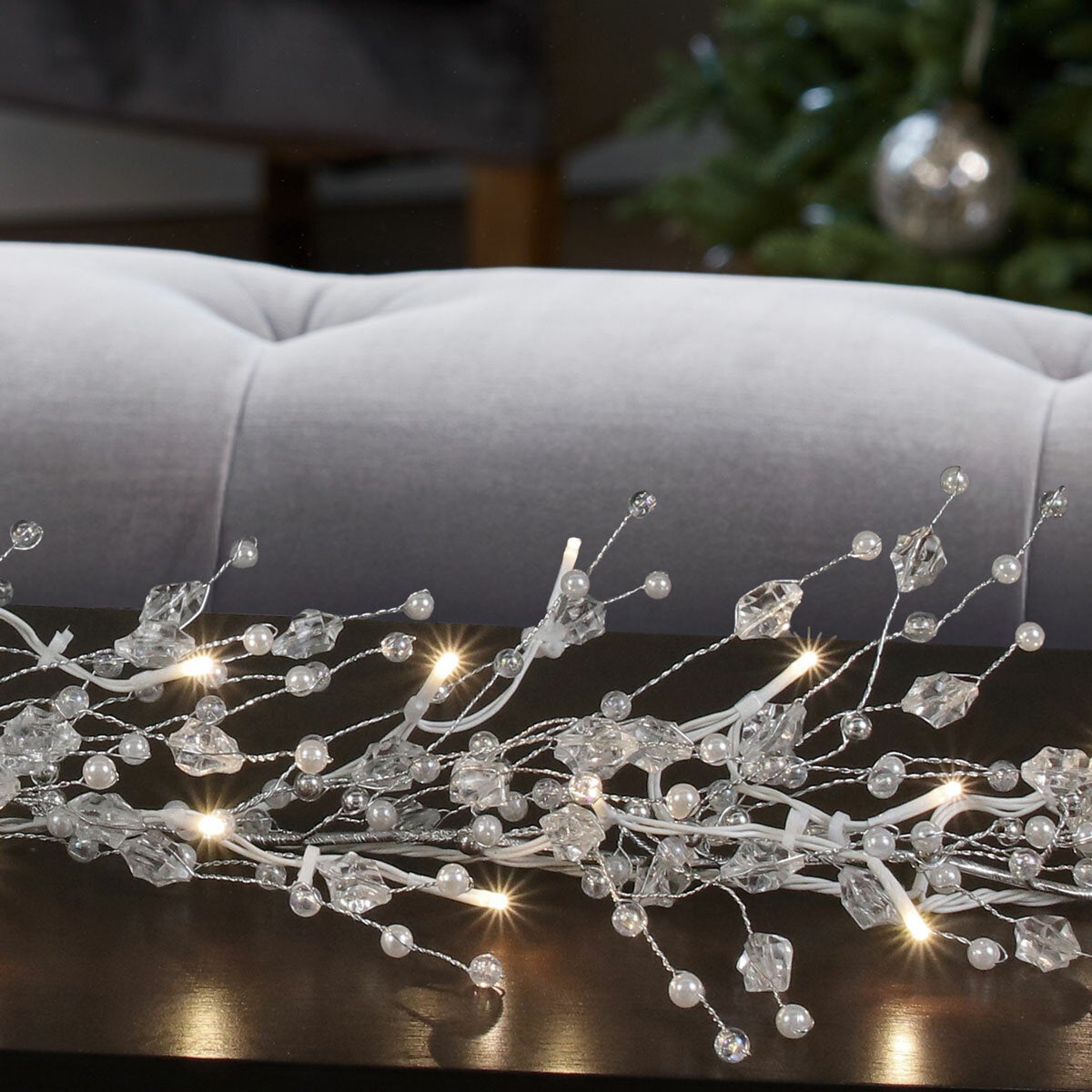 9 inches LED Garland with Microlights